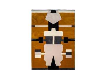 PLAYTIME HOPSCOTCH - Patterned rectangular wool rug by La Manufacture - view 2